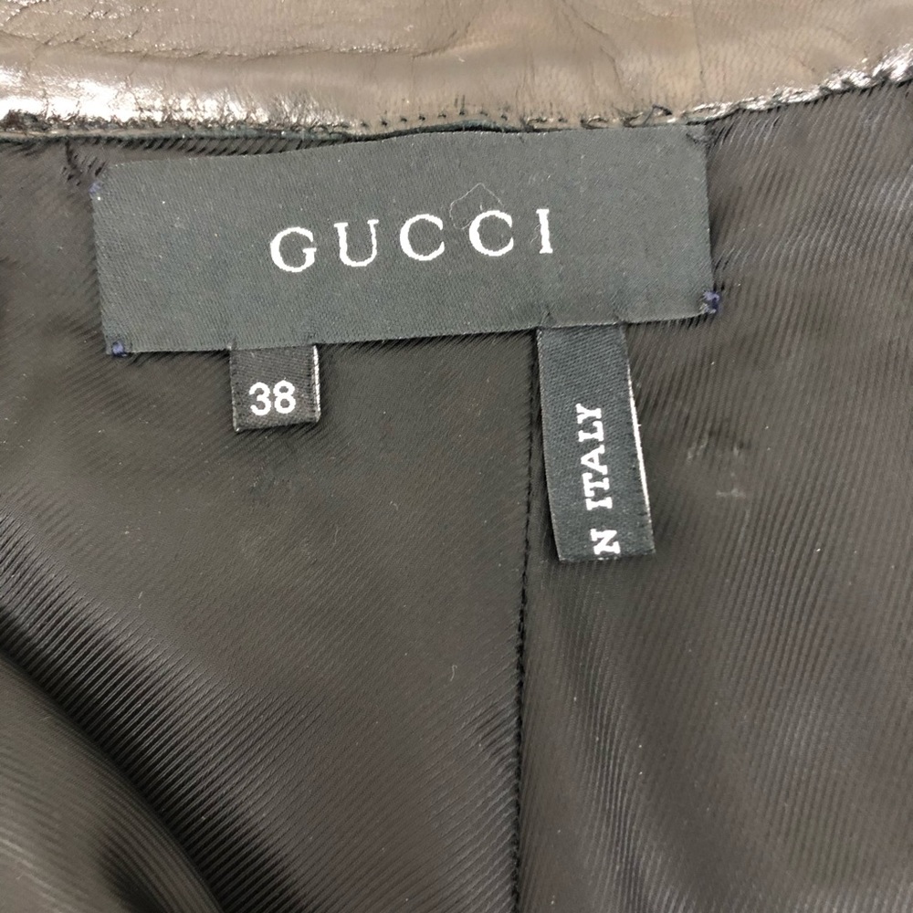 Gucci Black Leather Pants - Picture 4 of 8